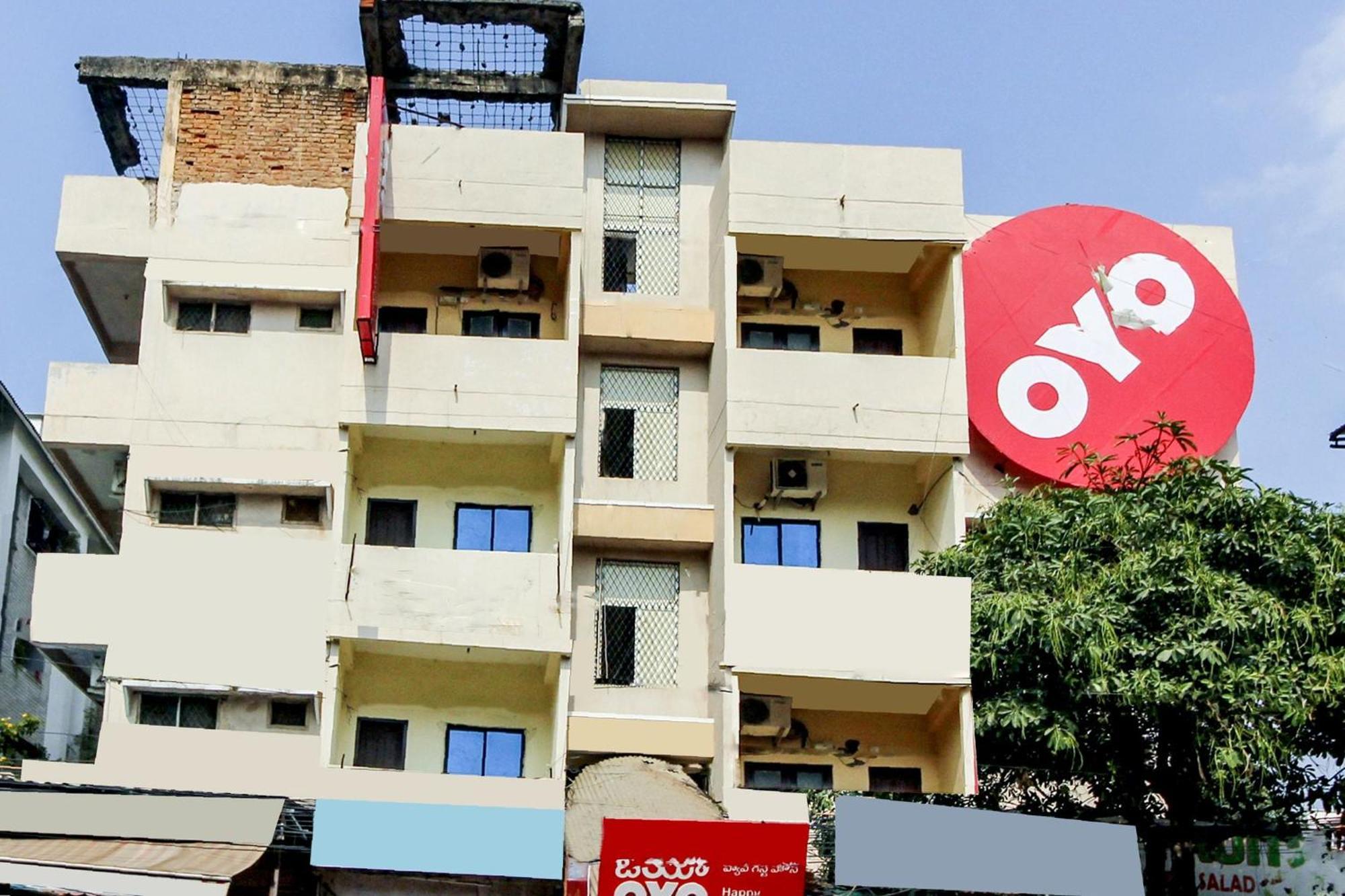 Hotel O Happy Guest House Near Lv Prasad Eye Hospital Hyderabad Luaran gambar